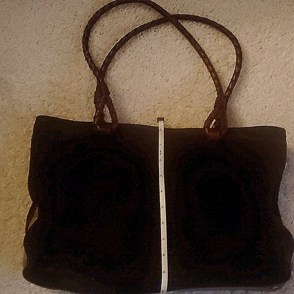 Burberry Brown Suede Shoulder Bag - Picture 12 of 13